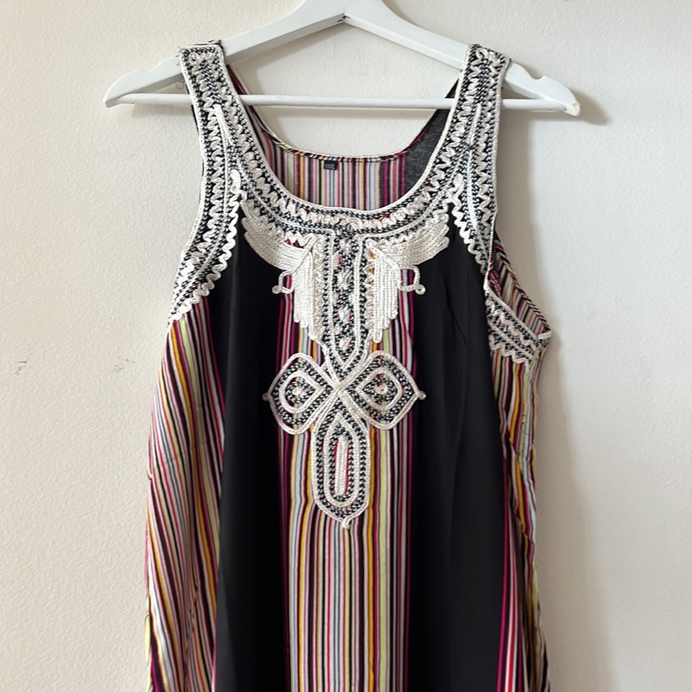 Embroidered Beach kaftan for summer days